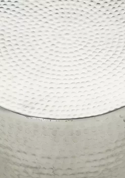 Discount 🎉 Contemporary Aluminum Accent Table by Monroe Lane 👍 -Monroe Lane Sales Belk 6952