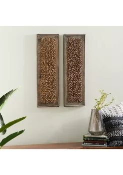 Brand new 🌟 Farmhouse Wood Wall Decor - Set of 2 by Monroe Lane ✨ -Monroe Lane Sales Belk 6971