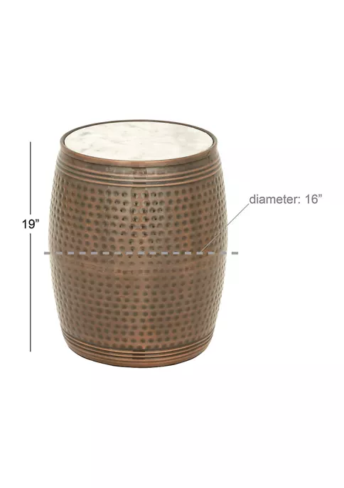 Wholesale 🔥 Industrial Metal Accent Table by Monroe Lane 🔥 3 Wholesale 🔥 Industrial Metal Accent Table by Monroe Lane 🔥 - Image 3