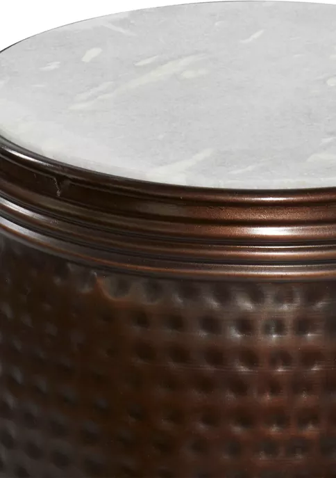 Wholesale 🔥 Industrial Metal Accent Table by Monroe Lane 🔥 4 Wholesale 🔥 Industrial Metal Accent Table by Monroe Lane 🔥 - Image 4