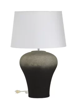 Best Sale ⌛ Farmhouse Ceramic Table Lamp by Monroe Lane 🤩 -Monroe Lane Sales Belk 7034