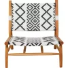 Coupon 😉 Bohemian Wood Accent Chair by Monroe Lane 🎁
