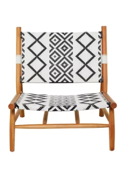 Coupon ๐ Bohemian Wood Accent Chair by Monroe Lane ๐