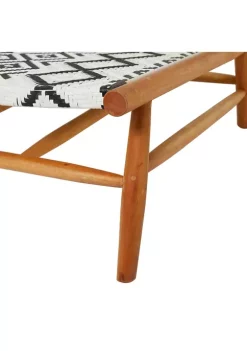 Coupon 😉 Bohemian Wood Accent Chair by Monroe Lane 🎁 -Monroe Lane Sales Belk 7062