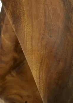 Brand new 🥰 Contemporary Suar Wood Accent Table by Monroe Lane 🔔 -Monroe Lane Sales Belk 7096