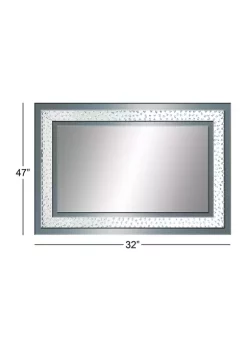 Wholesale 😉 Glam Wood Wall Mirror by Monroe Lane 🎁 -Monroe Lane Sales Belk 7102