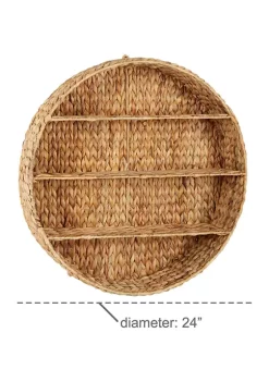 Hot Sale ✔️ Coastal Dried Plant Wall Shelf by Monroe Lane 🛒 -Monroe Lane Sales Belk 7108