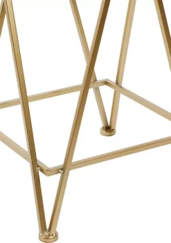 Best reviews of 😍 Contemporary Metal Accent Table - Set of 2 by Monroe Lane 🌟 -Monroe Lane Sales Belk 7137