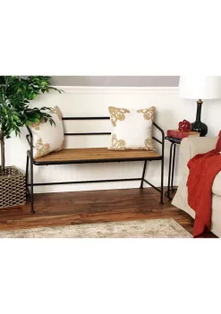 Best Pirce 😀 Industrial Metal Bench by Monroe Lane 🎉