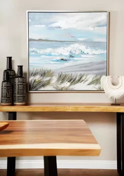 Promo ⌛ Coastal Polystone Framed Wall Art by Monroe Lane 😀