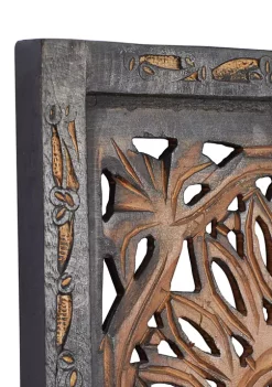 Coupon ❤️ Traditional Wood Wall Decor - Set of 2 by Monroe Lane 💯 -Monroe Lane Sales Belk 7160