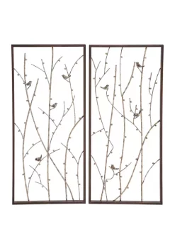 Best Pirce 🛒 Farmhouse Metal Wall Decor - Set of 2 by Monroe Lane 🛒 13 Best Pirce 🛒 Farmhouse Metal Wall Decor - Set of 2 by Monroe Lane 🛒 -Monroe Lane Sales Belk 7196