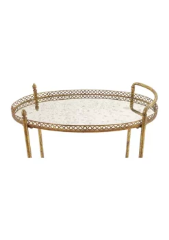 Deals 🎉 Louisville Cardinals Traditional Metal Bar Cart by Monroe Lane 👍 -Monroe Lane Sales Belk 7219