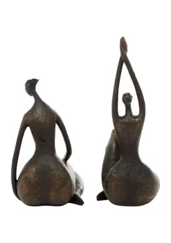 Wholesale 💯 Traditional Resin Sculpture - Set of 2 by Monroe Lane ❤️ -Monroe Lane Sales Belk 7269