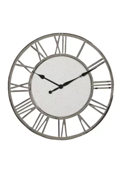 Best Sale 🥰 Contemporary Marble Wall Clock by Monroe Lane 🤩