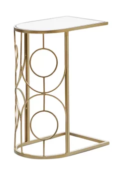 Outlet ❤️ Contemporary Metal Accent Table by Monroe Lane ❤️