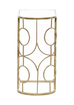 Outlet ❤️ Contemporary Metal Accent Table by Monroe Lane ❤️ -Monroe Lane Sales Belk 7310