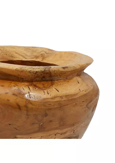 Best deal ✨ Bohemian Teak Wood Decorative Bowl by Monroe Lane 🥰 3 Best deal ✨ Bohemian Teak Wood Decorative Bowl by Monroe Lane 🥰 - Image 3
