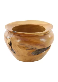 Best deal ✨ Bohemian Teak Wood Decorative Bowl by Monroe Lane 🥰 10 Best deal ✨ Bohemian Teak Wood Decorative Bowl by Monroe Lane 🥰 -Monroe Lane Sales Belk 7316