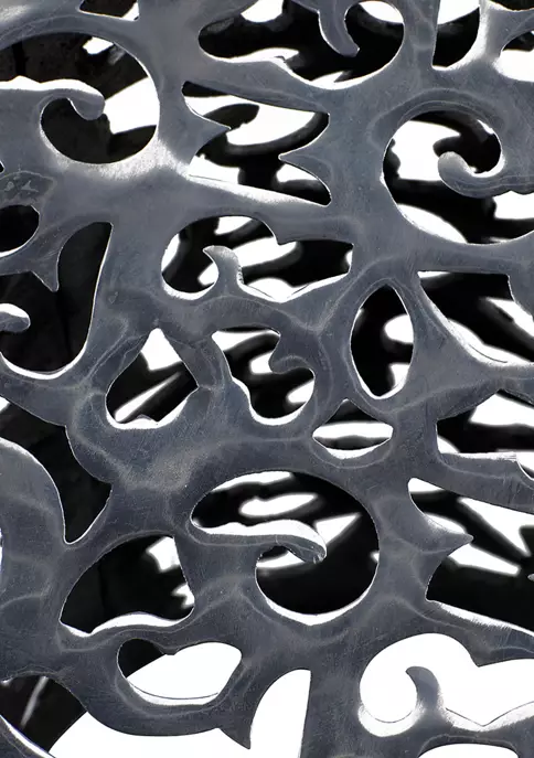 Coupon 🔥 Contemporary Aluminum Accent Table by Monroe Lane 👏 4 Coupon 🔥 Contemporary Aluminum Accent Table by Monroe Lane 👏 - Image 4