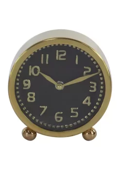 Best deal ⭐ Glam Stainless Steel Clock - Set of 2 by Monroe Lane 🌟 -Monroe Lane Sales Belk 7348