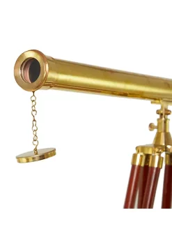 Outlet 🌟 Vintage Brass Telescope by Monroe Lane 🎁 -Monroe Lane Sales Belk 7408