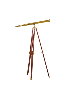 Outlet 🌟 Vintage Brass Telescope by Monroe Lane 🎁 -Monroe Lane Sales Belk 7410