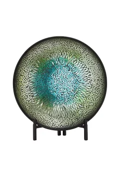 Flash Sale ⌛ Glam Glass Charger by Monroe Lane 👍 -Monroe Lane Sales Belk 7461