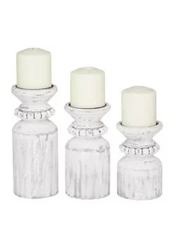 Best deal 🛒 Traditional Wood Candle Holder - Set of 3 by Monroe Lane 😉 14 Best deal 🛒 Traditional Wood Candle Holder - Set of 3 by Monroe Lane 😉 -Monroe Lane Sales Belk 7489