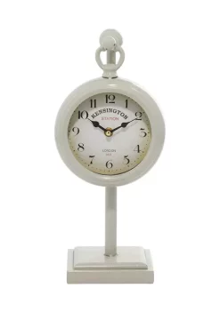 New 🥰 Farmhouse Metal Clock by Monroe Lane ✨ -Monroe Lane Sales Belk 7494