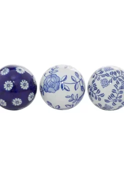 Brand new 🔔 Traditional Ceramic Orbs & Vase Filler - Set of 6 by Monroe Lane 🤩 -Monroe Lane Sales Belk 7498
