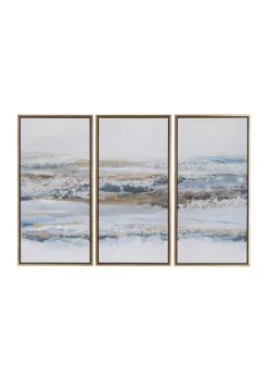 Top 10 β Contemporary Polystone Framed Wall Art - Set of 3 by Monroe Lane β¨