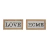 Best Pirce ⭐ Farmhouse Wood Wall Decor - Set of 2 by Monroe Lane 🤩