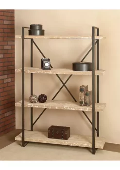 Cheapest π Industrial Wood Shelving Unit by Monroe Lane π