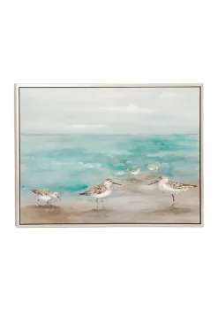 Buy ✨ Coastal Wood Framed Wall Art by Monroe Lane 🤩 -Monroe Lane Sales Belk 7585