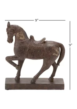 Outlet 🎉 Traditional Polystone Sculpture by Monroe Lane 🎉 -Monroe Lane Sales Belk 7590