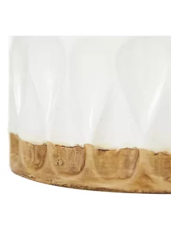 Promo 🔔 Contemporary Porcelain Vase by Monroe Lane 🥰 -Monroe Lane Sales Belk 7594