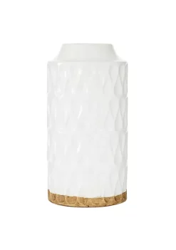 Promo 🔔 Contemporary Porcelain Vase by Monroe Lane 🥰 -Monroe Lane Sales Belk 7595