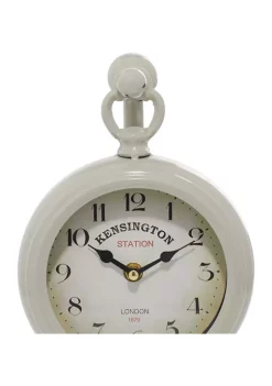 Hot Sale 🧨 Farmhouse Metal Clock by Monroe Lane 🌟 -Monroe Lane Sales Belk 762