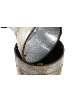 Top 10 🛒 Farmhouse Metal Vase - Set of 3 by Monroe Lane 🧨 -Monroe Lane Sales Belk 7620