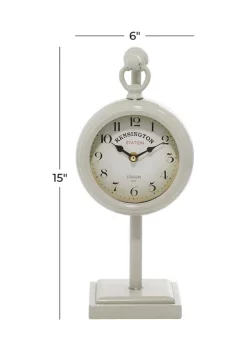 Hot Sale 🧨 Farmhouse Metal Clock by Monroe Lane 🌟 -Monroe Lane Sales Belk 763