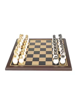 Promo ⭐ Contemporary Aluminum Game Set by Monroe Lane 🧨 -Monroe Lane Sales Belk 7646
