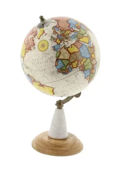 Cheap 👍 Contemporary Mango Wood Globe by Monroe Lane ⌛ -Monroe Lane Sales Belk 7673