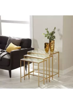 New 💯 Idaho Vandals Contemporary Metal Accent Table - Set of 3 by Monroe Lane 🧨 -Monroe Lane Sales Belk 7710