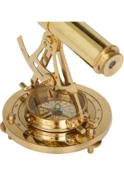 Buy ⭐ Coastal Metal Telescope by Monroe Lane 🎉 -Monroe Lane Sales Belk 7789