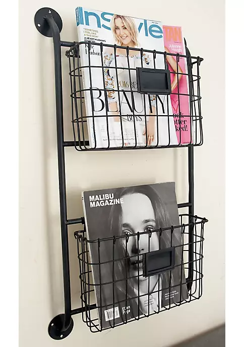 Promo β Industrial Metal Magazine Rack Holder by Monroe Lane π 2 Promo β Industrial Metal Magazine Rack Holder by Monroe Lane π - Image 2