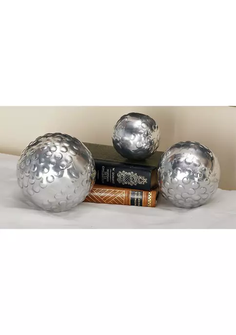 Promo 😀 Glam Aluminum Orbs & Vase Filler - Set of 3 by Monroe Lane ❤️ 2 Promo 😀 Glam Aluminum Orbs & Vase Filler - Set of 3 by Monroe Lane ❤️ - Image 2
