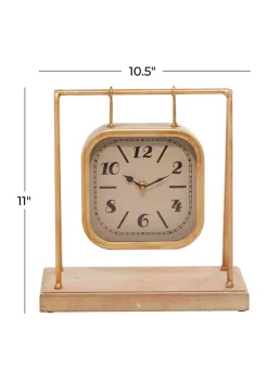 Hot Sale 😉 Farmhouse Wood Clock by Monroe Lane ❤️ -Monroe Lane Sales Belk 7865