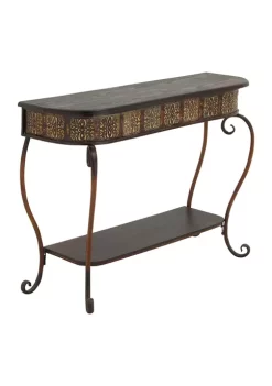 Best deal 🛒 Traditional Metal Console Table by Monroe Lane 🔔 -Monroe Lane Sales Belk 7877