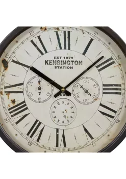 Coupon 🎉 Vintage Metal Wall Clock by Monroe Lane 🎉 -Monroe Lane Sales Belk 8054